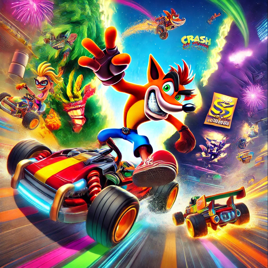 Cara Bermain Crash Tag Team Racing agar Selalu Unggul